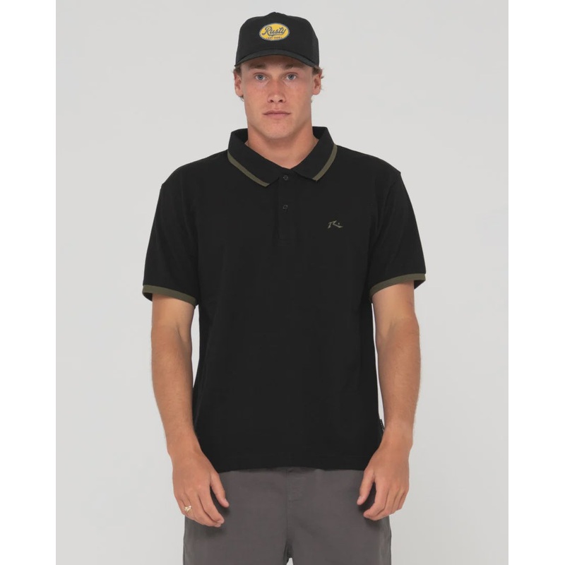 19th Hole Tipped Short Sleeve Polo