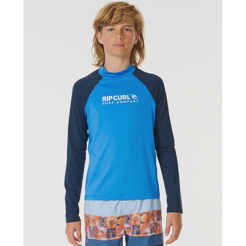 Shock UV Long Sleeve Rash Vest - Boys (8-16 years)