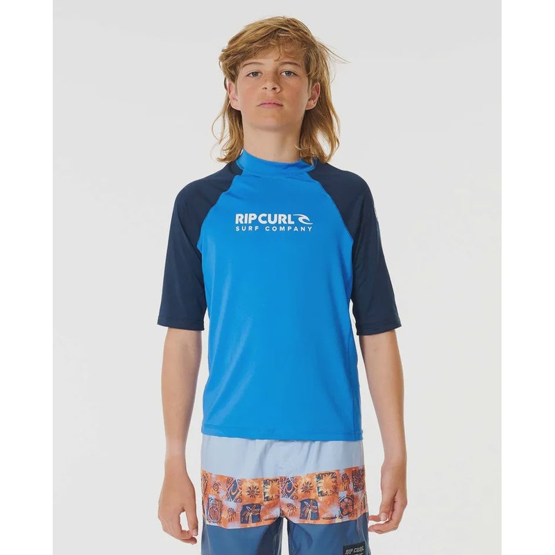 Shock UV Short Sleeve Rash Vest - Boys (8-16 years)