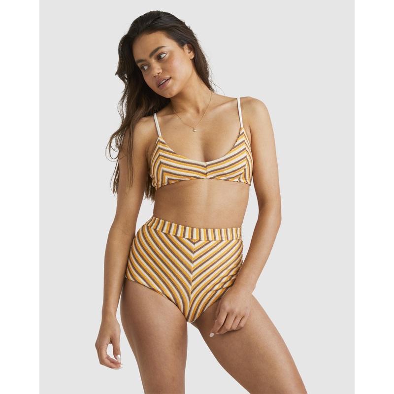 Tides Rib V Bralette Bikini Top