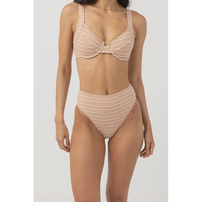 Lola Check Hi Waist Pant