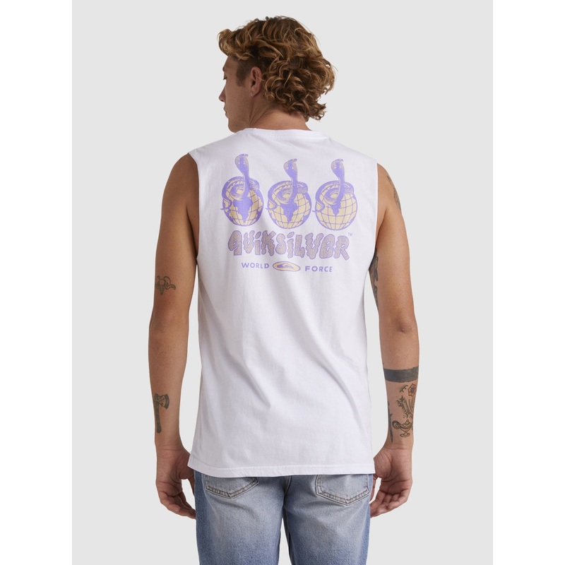 Mens Global Force Sleeveless Muscle T-Shirt