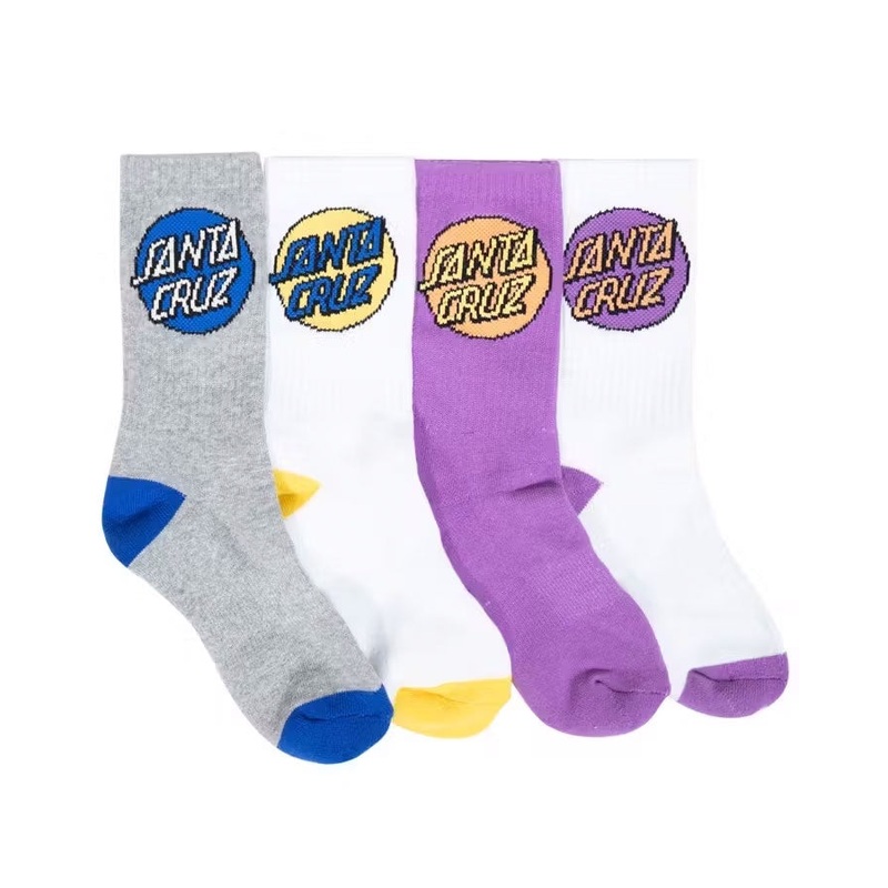 Other Dot Girls Crew Socks - 4 Pk
