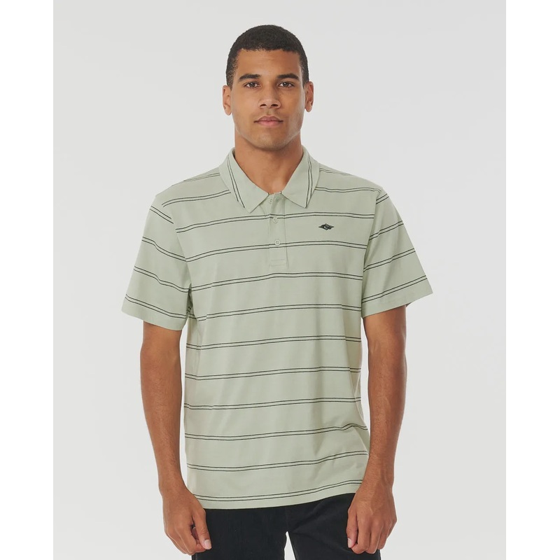 Plain Stripe Polo