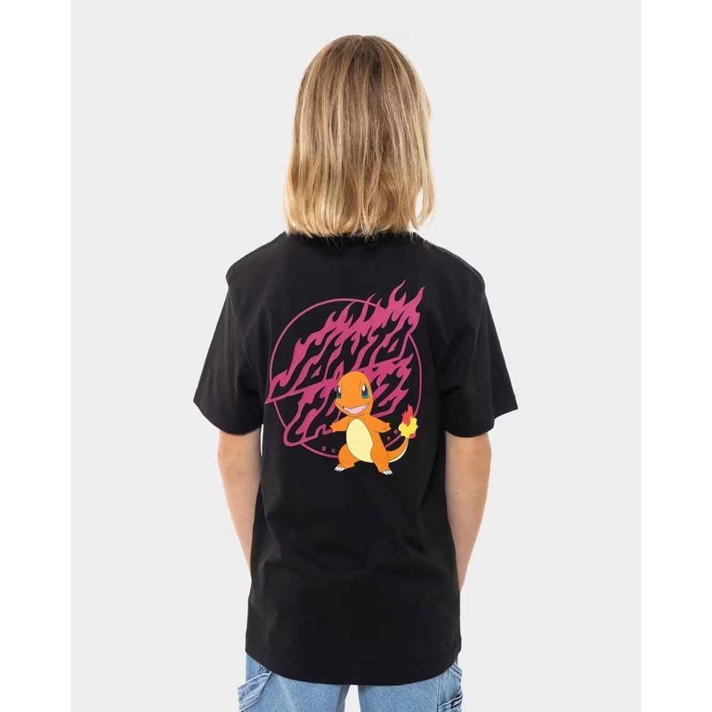 Pokmon Pikachu Fire Type 1 Boys S/S T-Shirt
