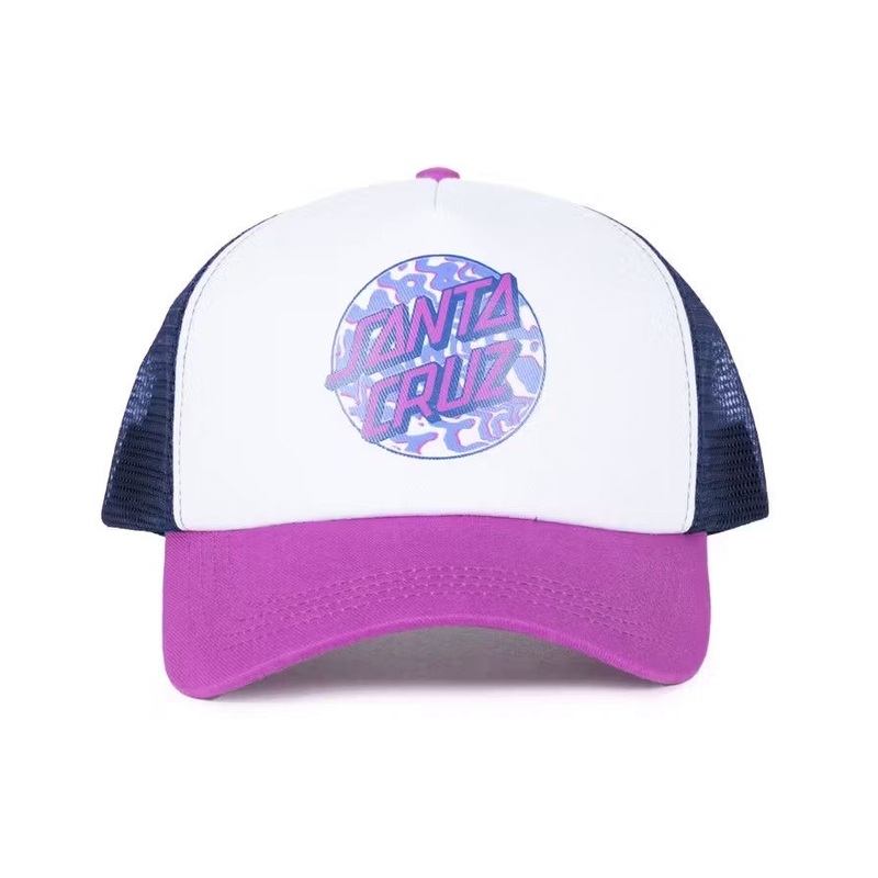 Zebra Marble Dot Girls Snapback Trucker Hat