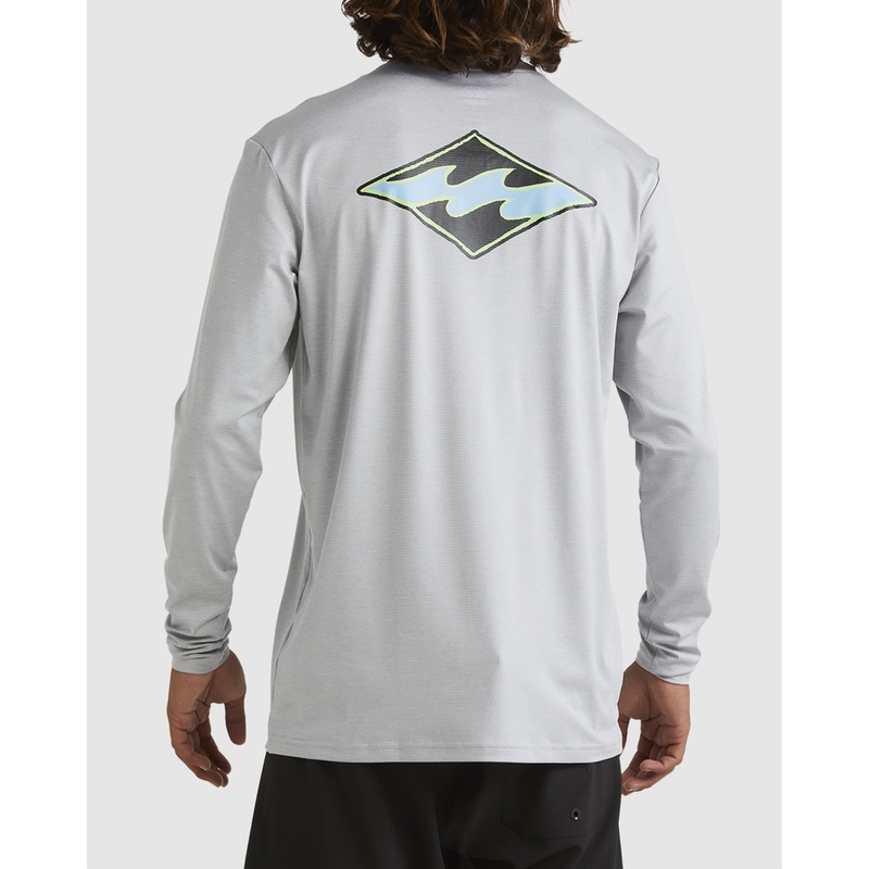 Diamond Shoreline - Long Sleeve UPF 50 Surf T-Shirt for Men