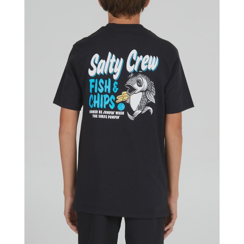 Fish And Chips Boys S/S Tee