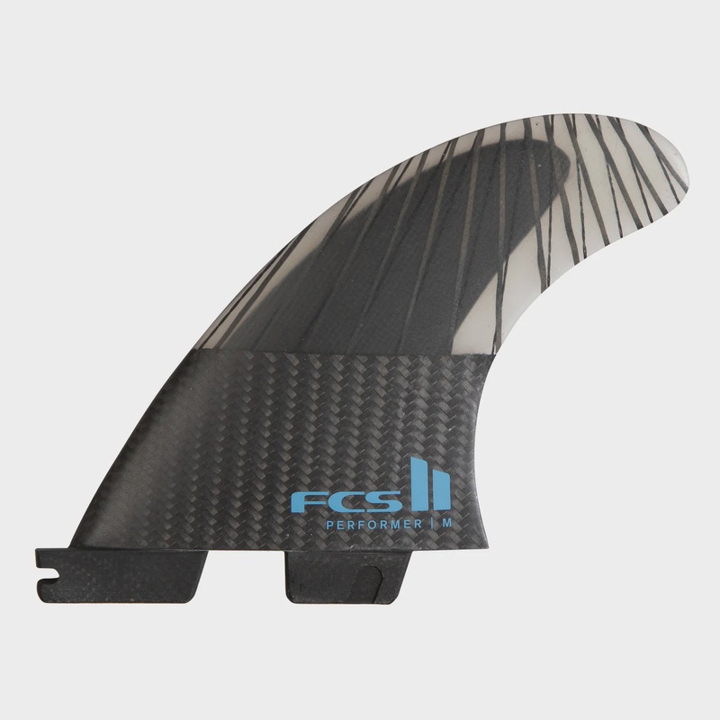 FCS II Performer Tri Fin Set - Carbon + AirCore