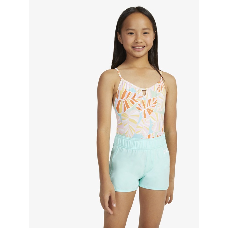 Girls 6-16 Good Waves Only Swim Shorts