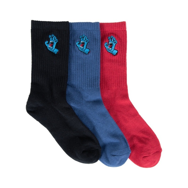 Screaming Hand Socks - Boys 3PK