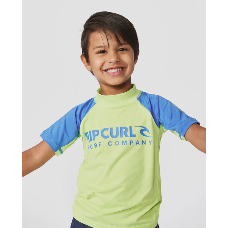 Shock UPF Short Sleeve Rash Vest - Boys (1-8 years)