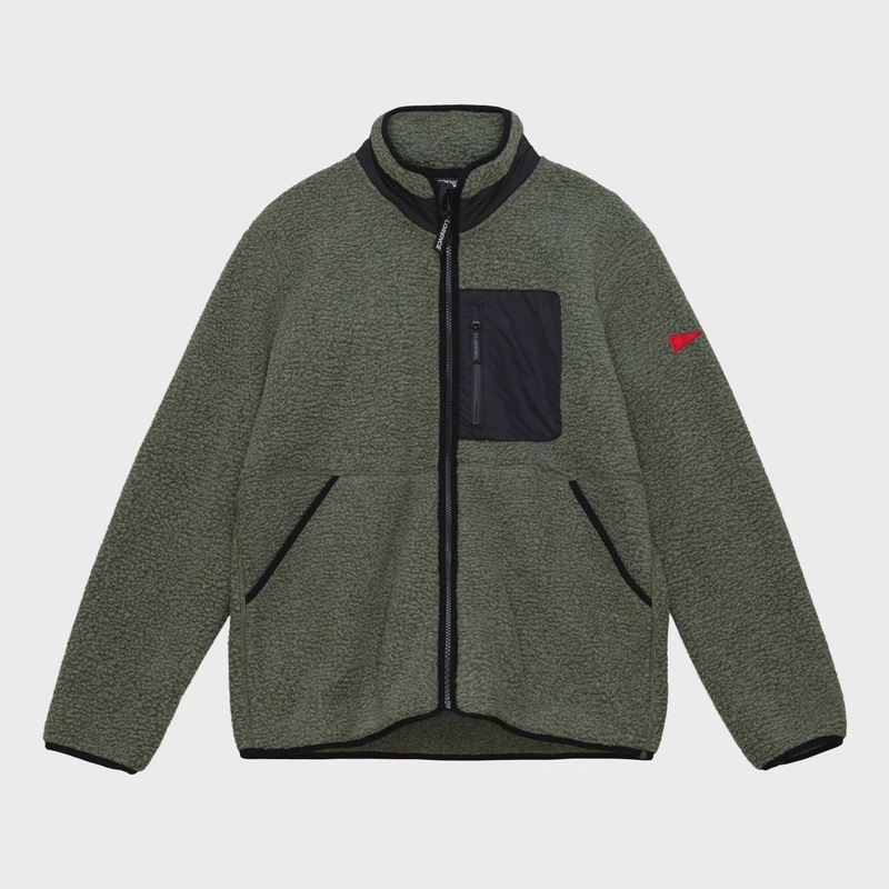 High Pile Utility Fleece Jacket