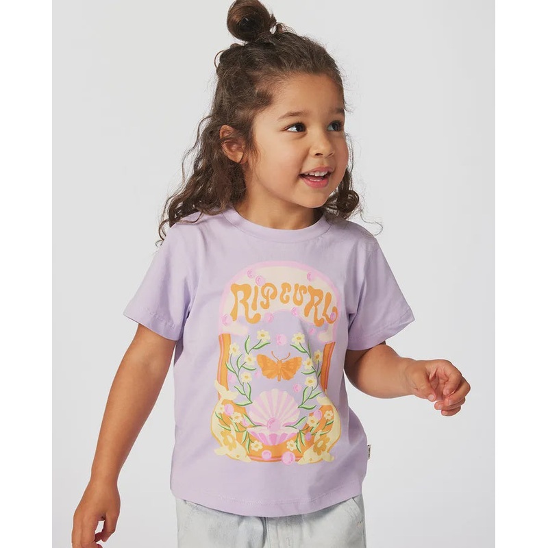 Rainbow Tropics Art Tee - Girl (1-8 years)