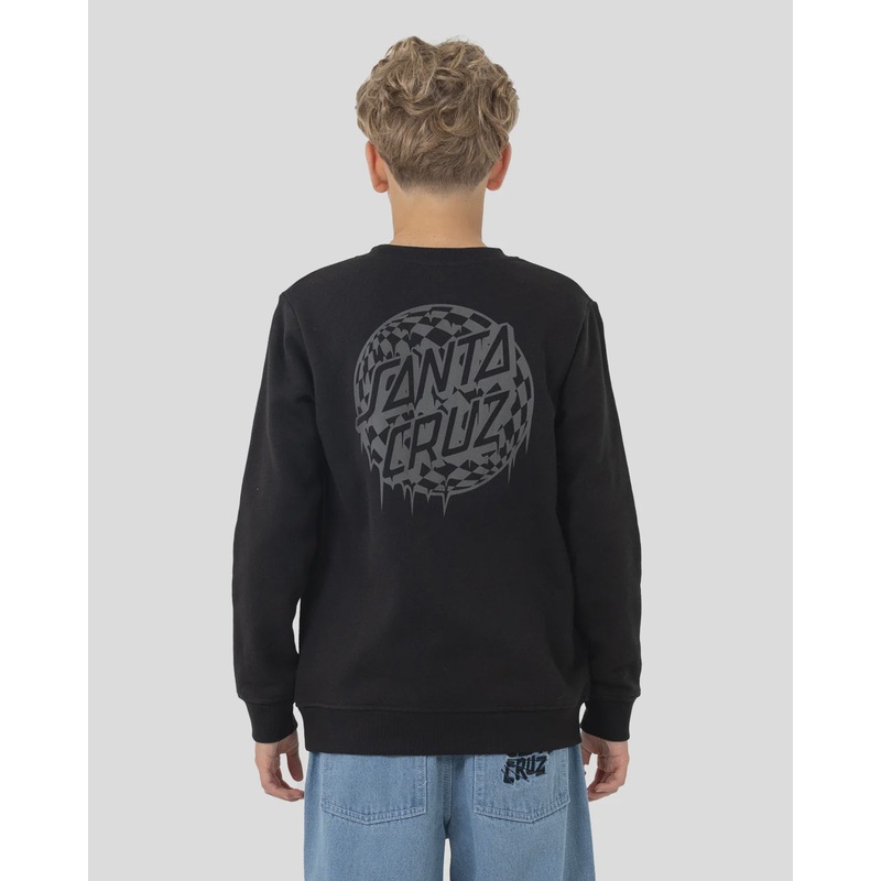 Check Waste Dot Boys Sweater
