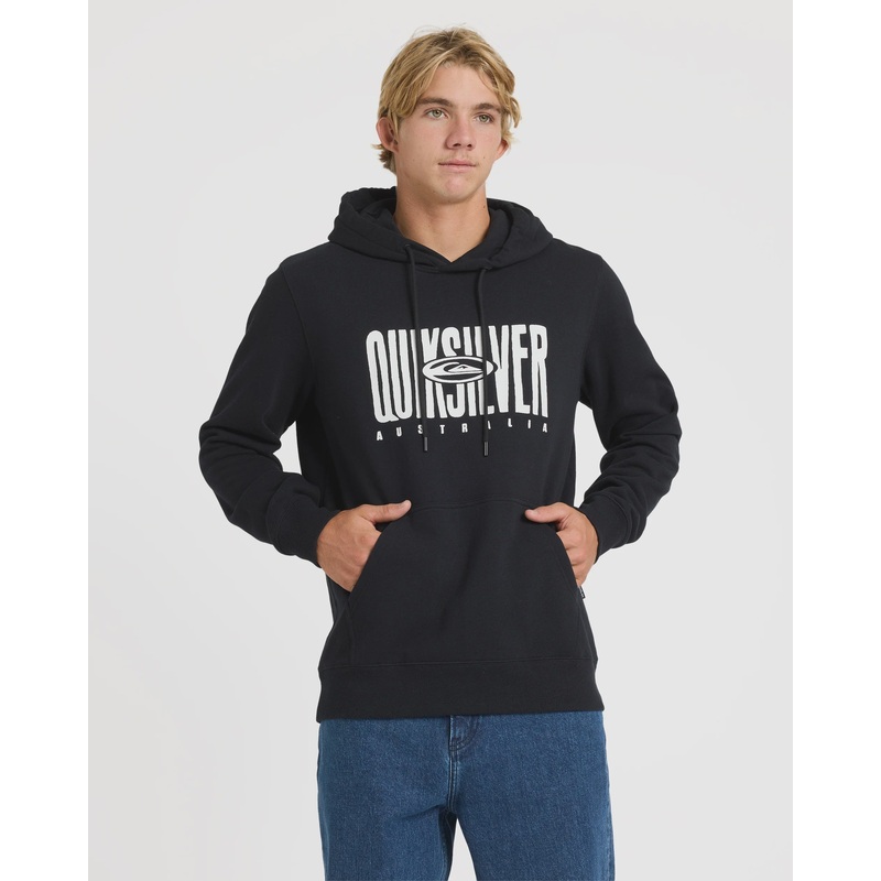 Mens Aus Stack Pullover Hoodie