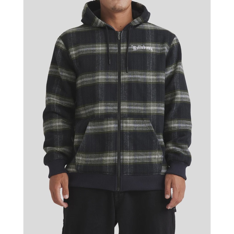 Mens Warped Zip Up Jacket
