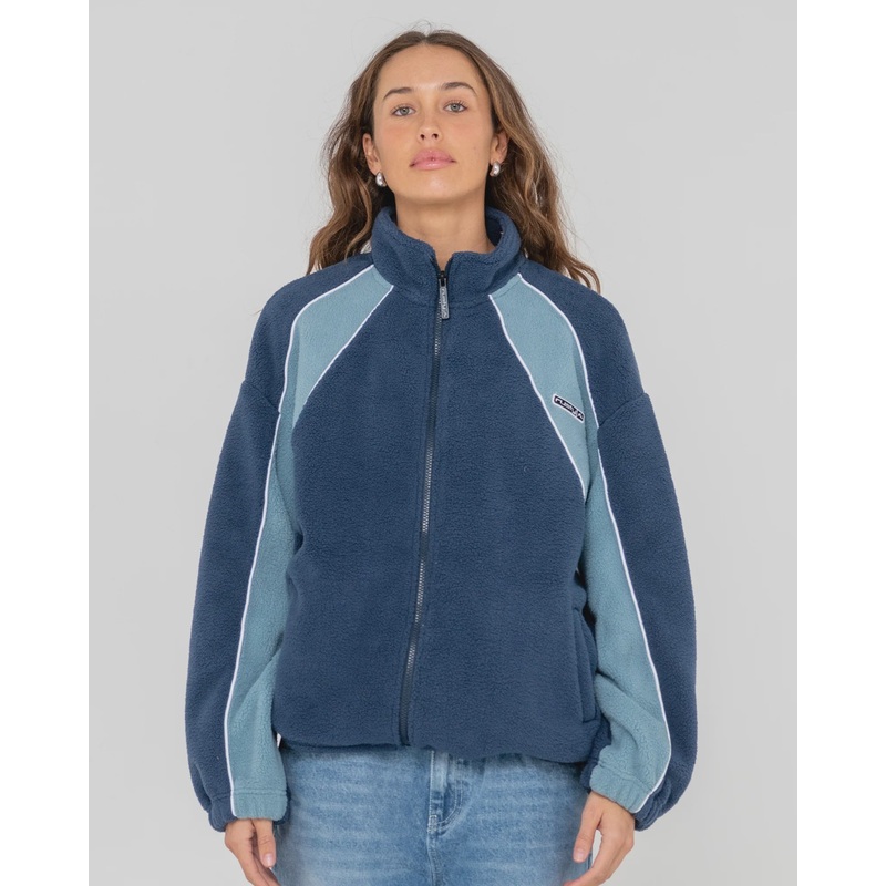 Two Tides Zip Through Sherpa Fleece