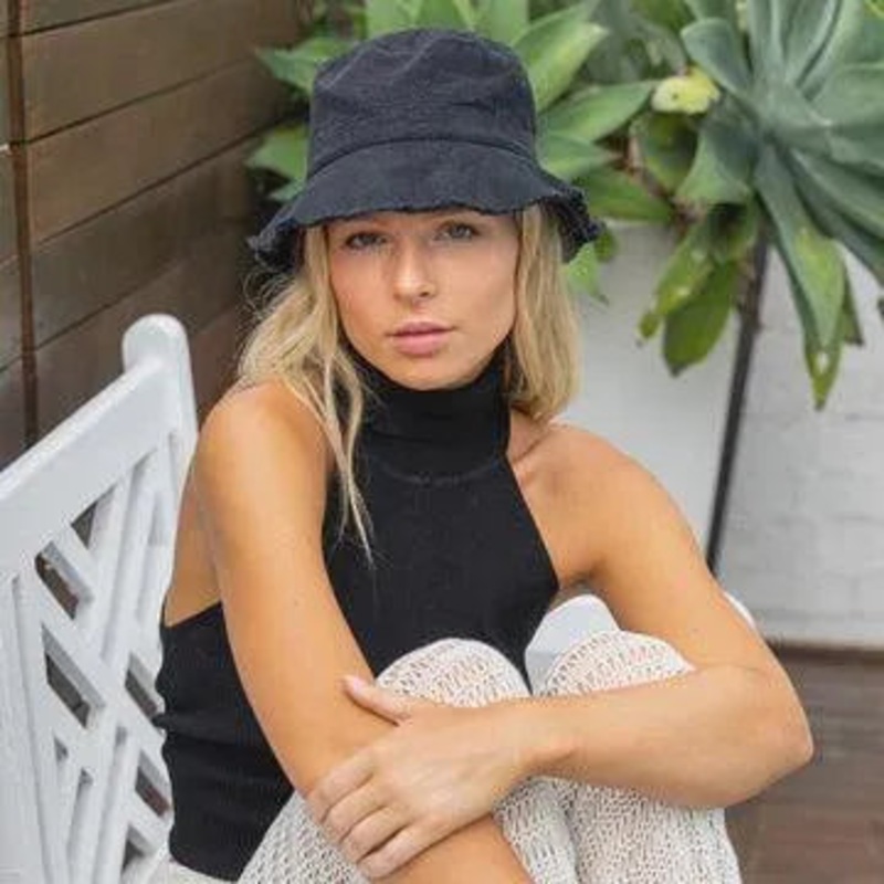 Ava Linen Bucket