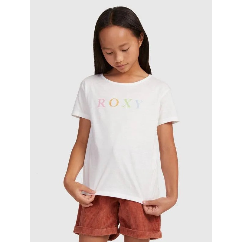 Day & Night White Girls Tee