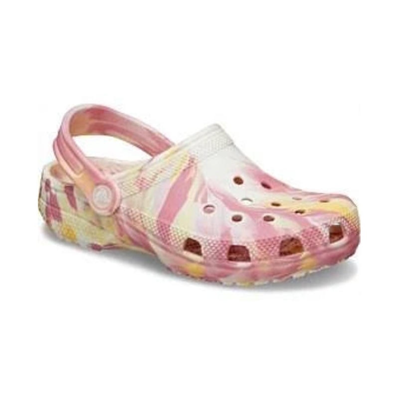Kids' Crocs Classic Glow Marbled Clog