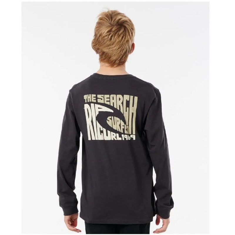 Boys Icon Cutout Long Sleeve Tee