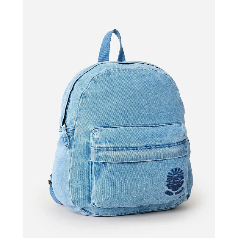 Distressed Denim 10L Backpack