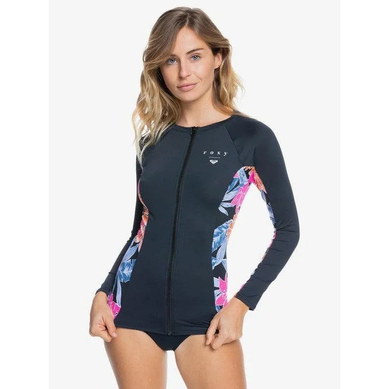 Fashion Long Sleeve Full-Zip Rash Vest