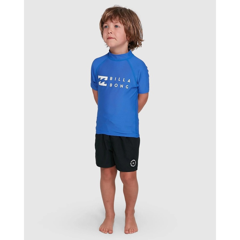 Groms Union Relaxed Fit Ss Rash Vest