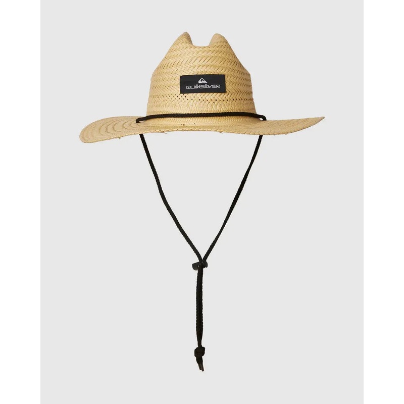 Mens Pierside Packable Lifeguard Straw Hat