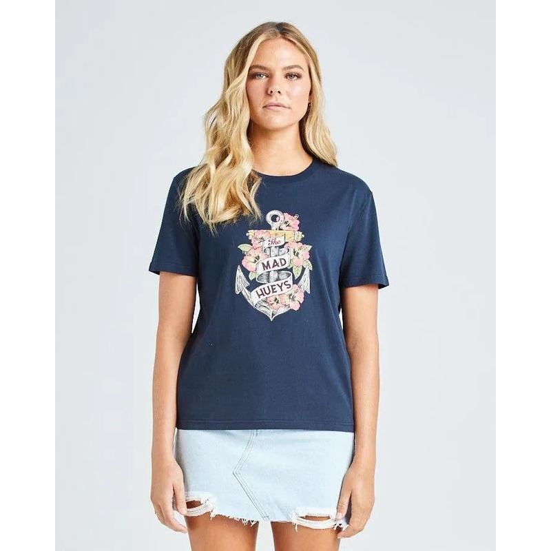 Hibiscus Anchor Women'S Ss Tee