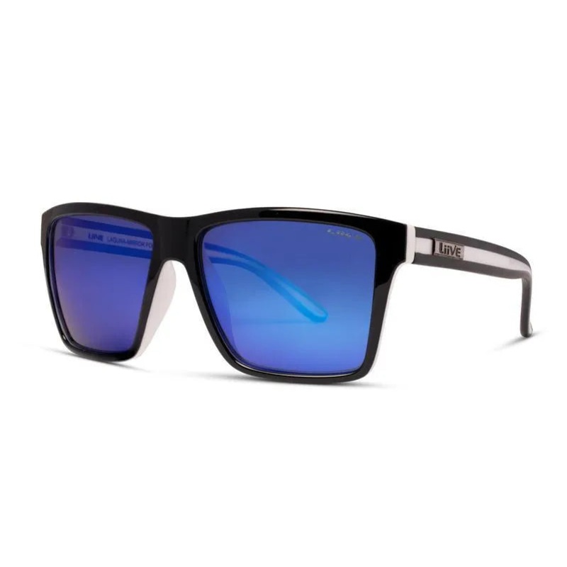 Laguna- Mirror Polar Matt Black White