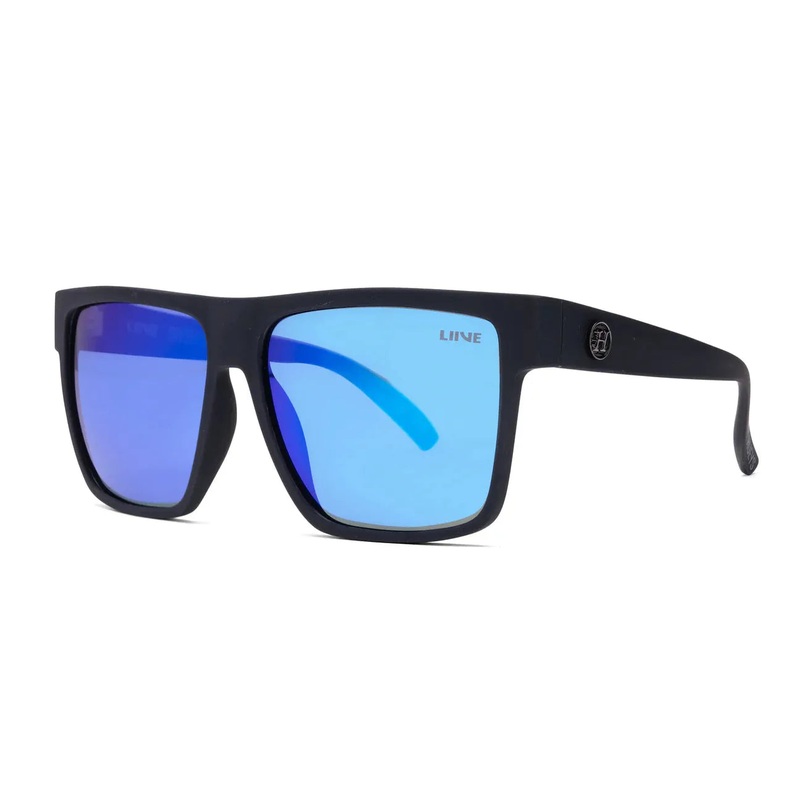 Offshore - Blue Mirror Polarised Matt Black