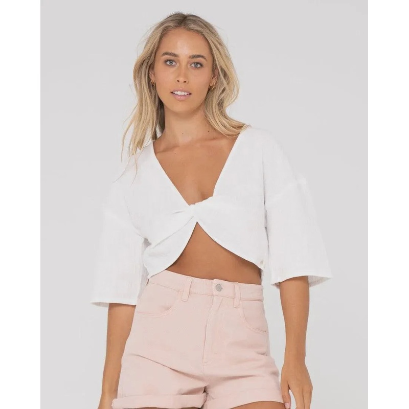 Somewhere Twisted Reversible Top