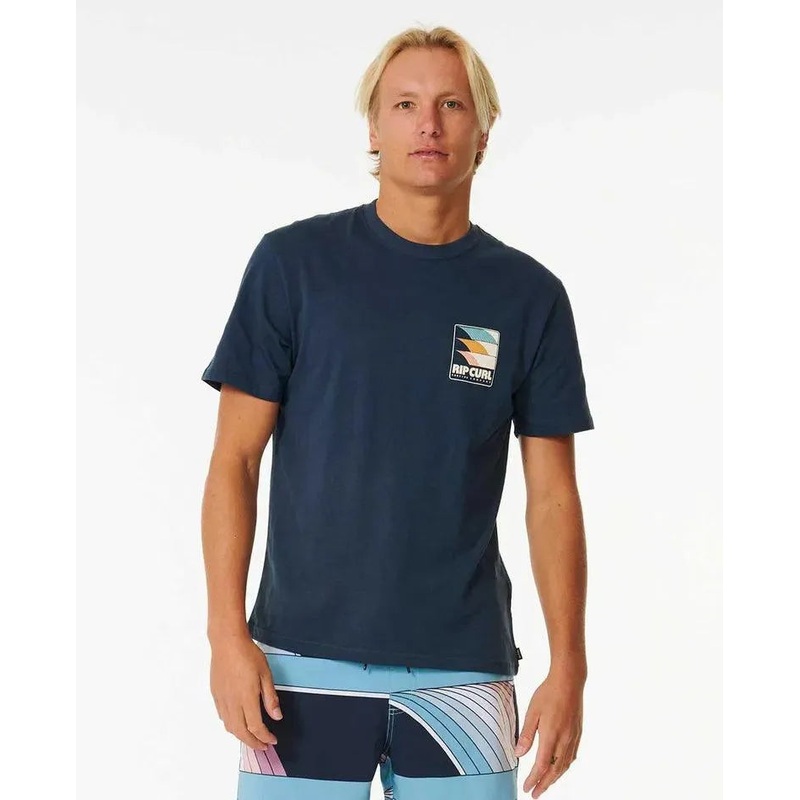 Surf Revival Lined Up Tee