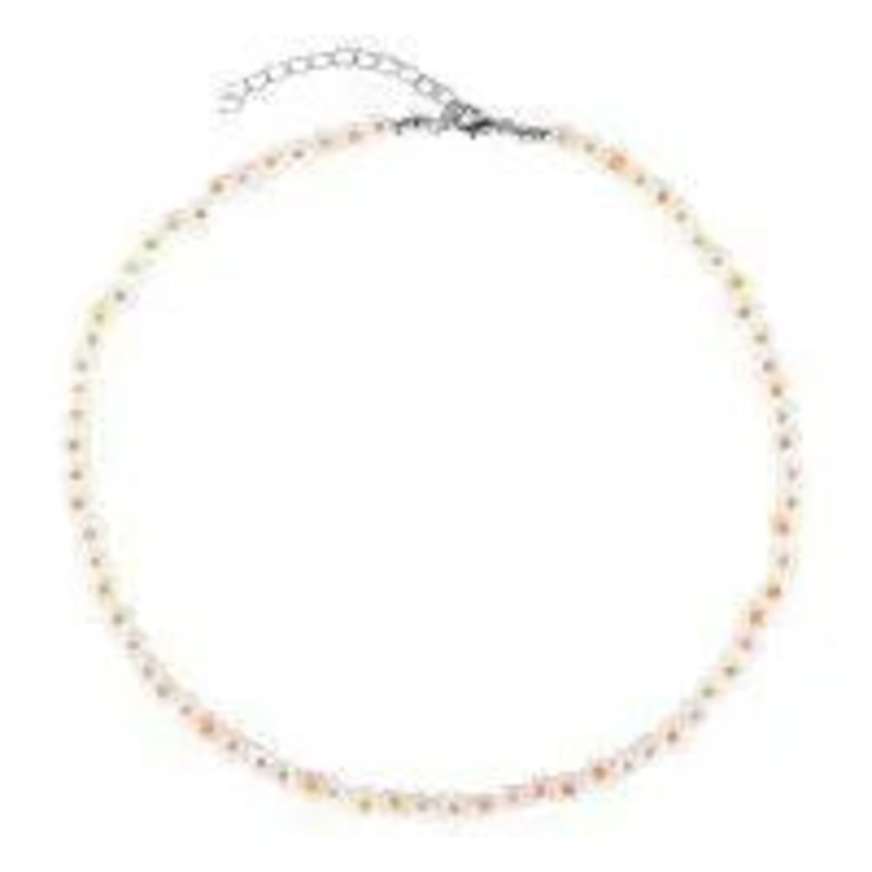 White & Yellow Daisy Chain Choker