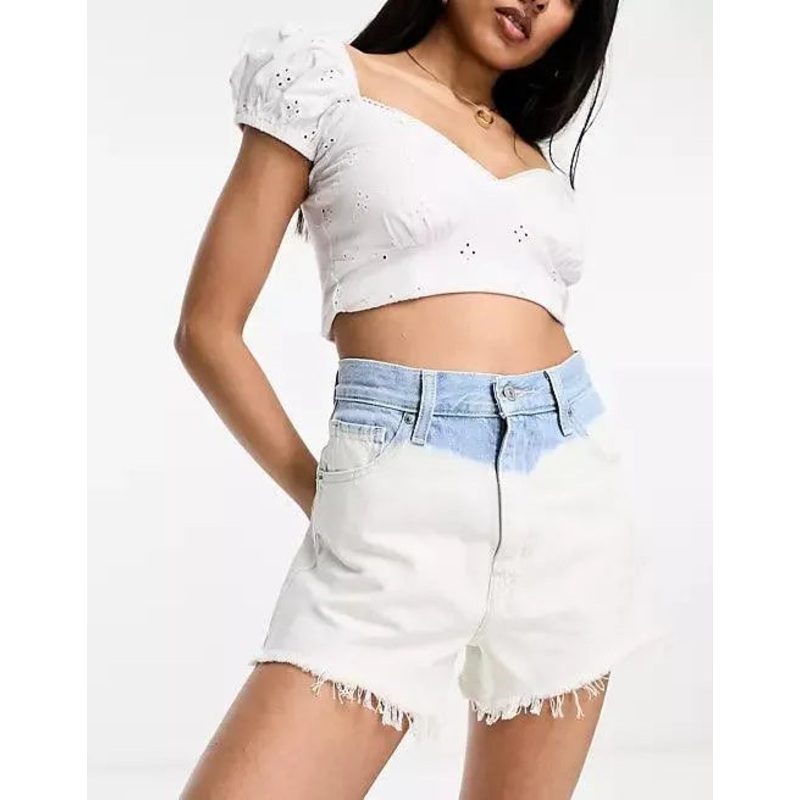 High Waisted Mom Short