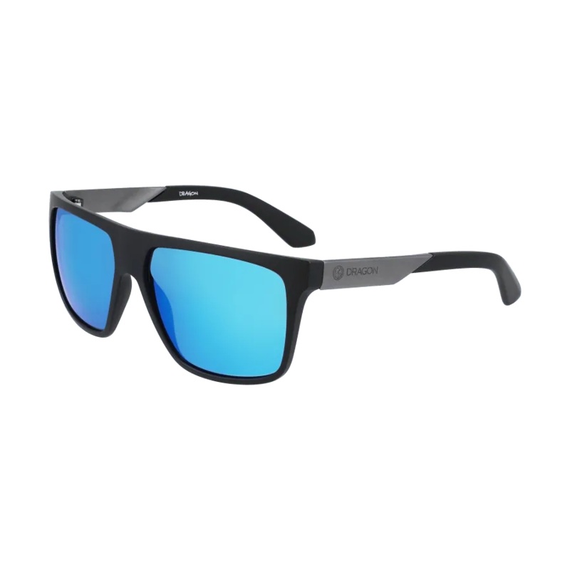 Vinyl - Matte Black W/ Lumalens Blue Ion
