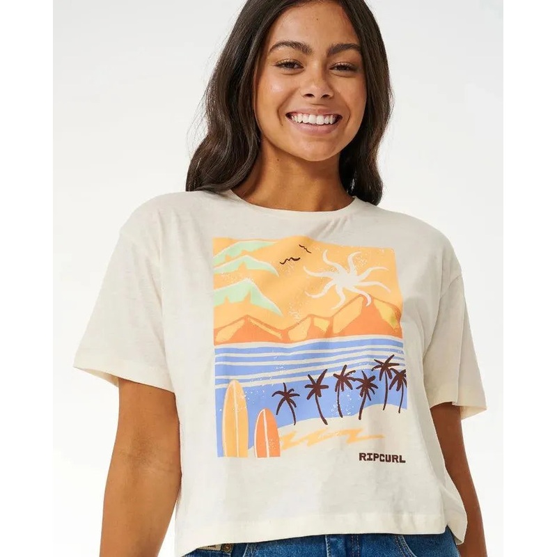 Calypso Crop Tee
