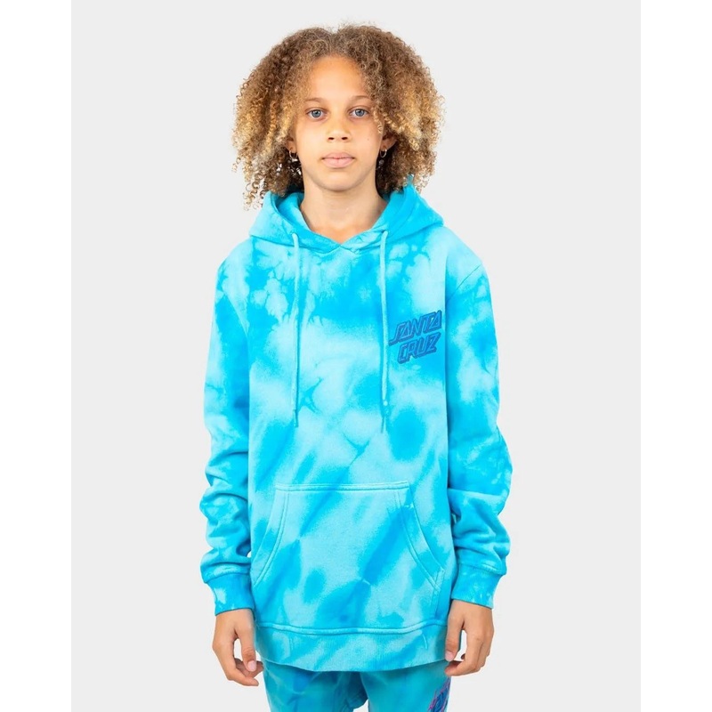 Inferno Stacked Strip Dot Santa Cruz Boys Pullover Hoodie
