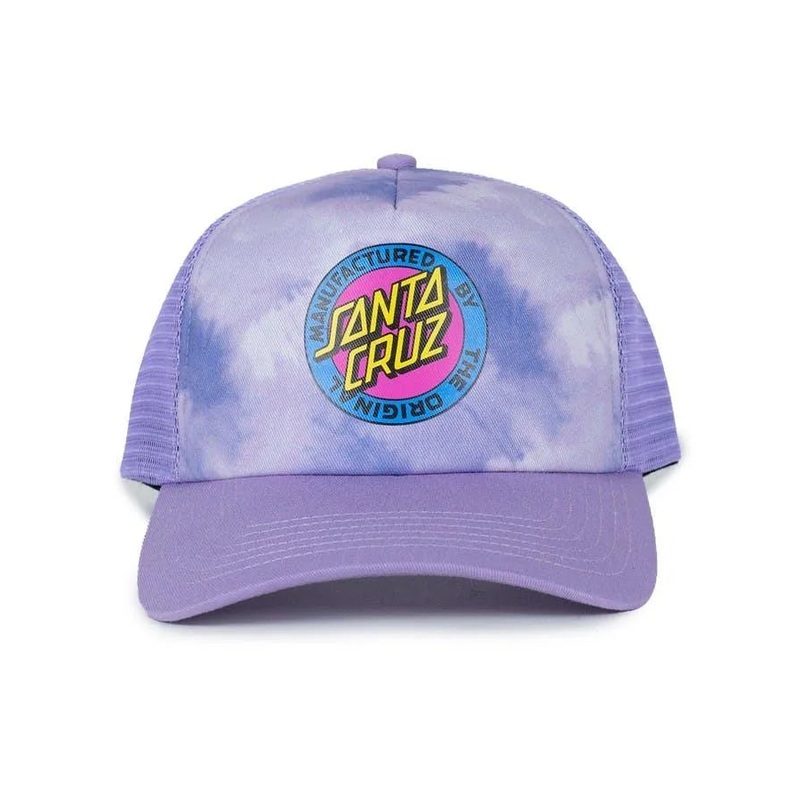 Mfg Retro Dot Santa Cruz Women'S Snapback Trucker Hat