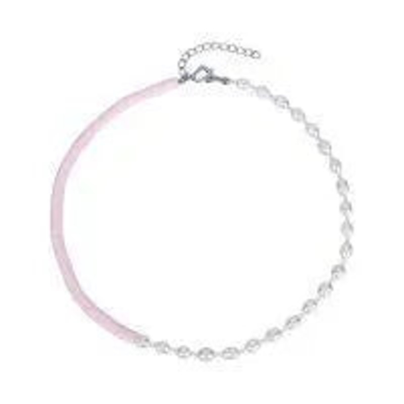 Pearl & Baby Pink Heishi Choker