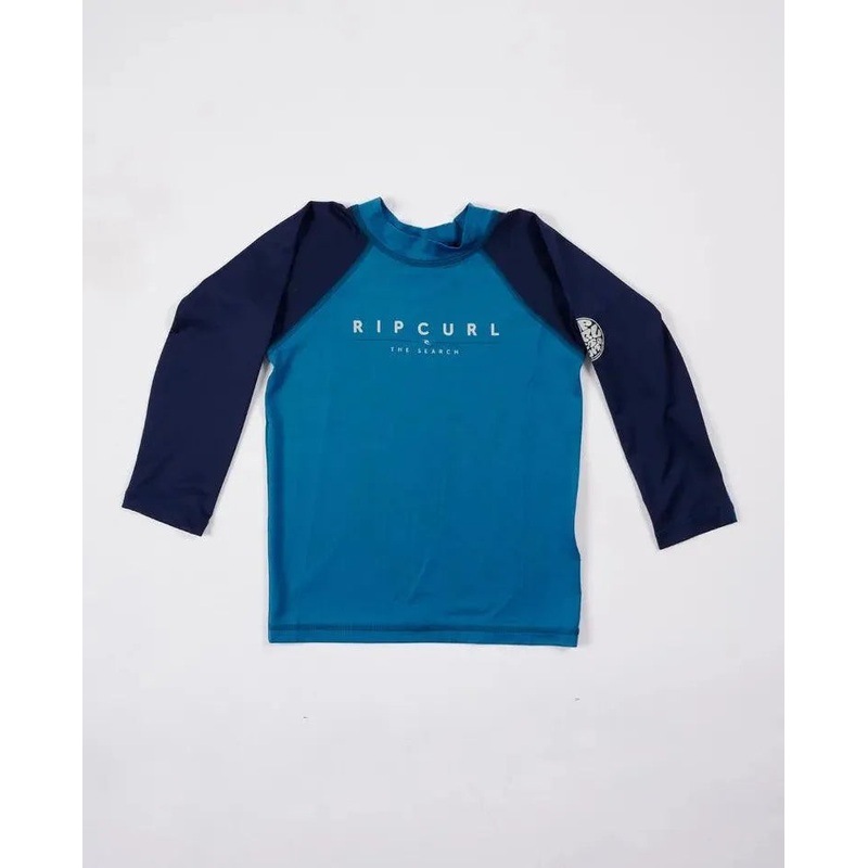 Shockwaves Long Sleeve Rash Vest - Boys (0-8 Years)