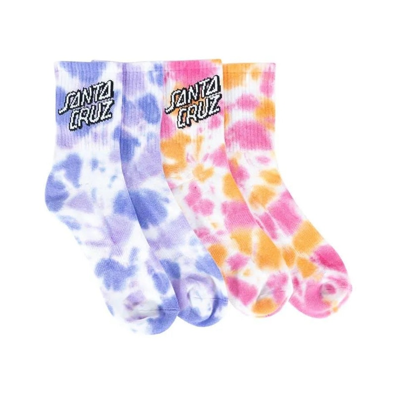 Stack Strip Santa Cruz Women'S Mid Socks (2 Pack)