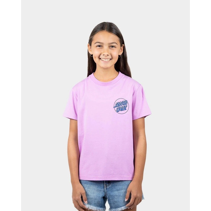 Zebra Marble Opus Dot Santa Cruz Girls S/S T-Shirt