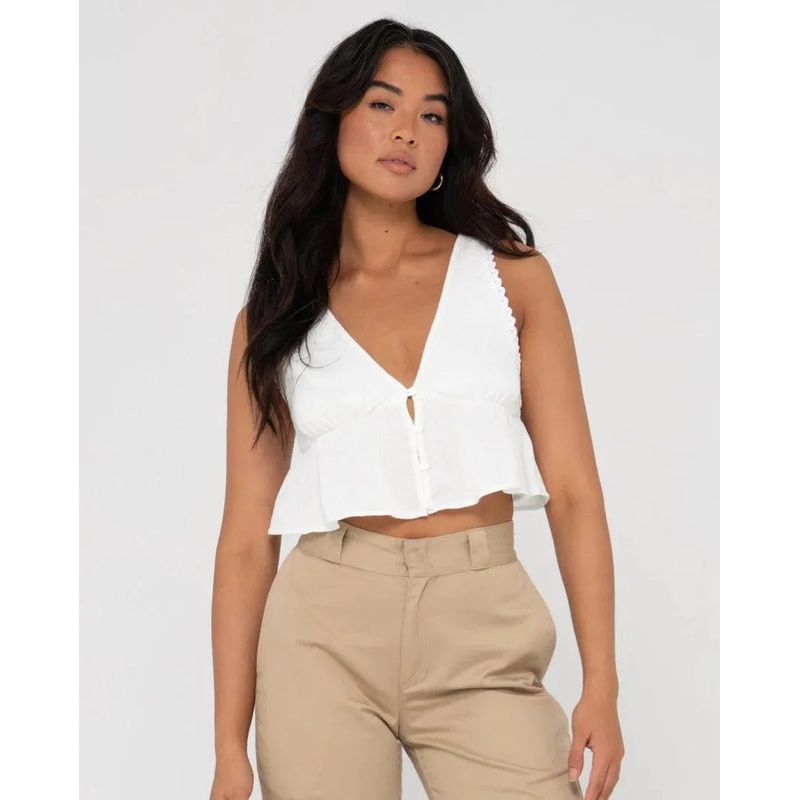 Coco V Neck Crop Top