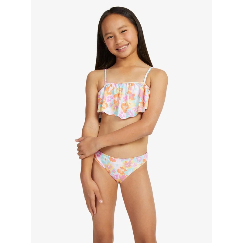 Girls 7-16 Floraya Flutter Two-Piece Bikini Set