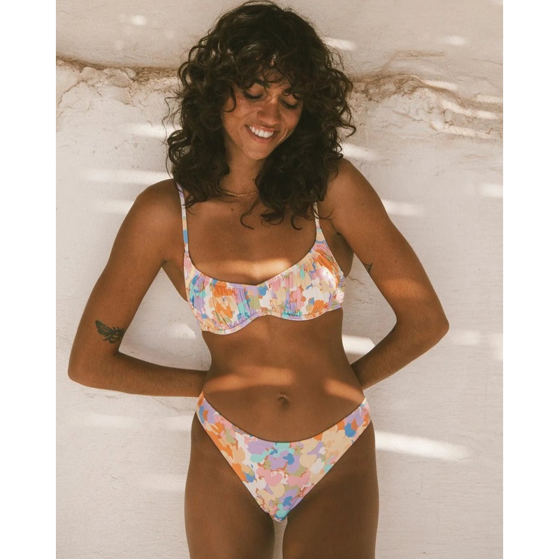 Paradise Cove Ruched Bralette Bikini Top