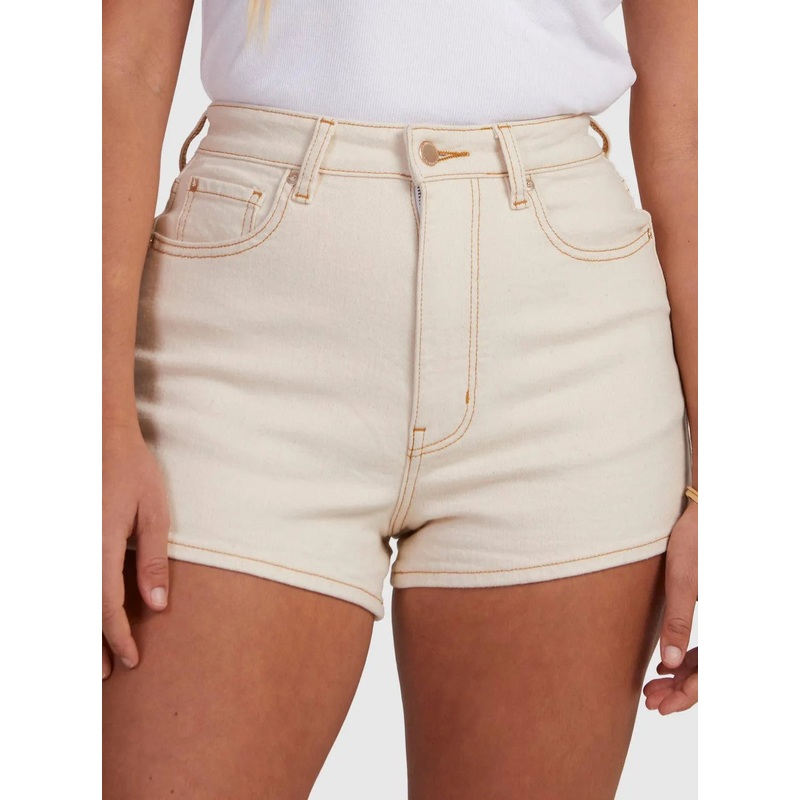 Womens Chlo Natural Denim Shorts