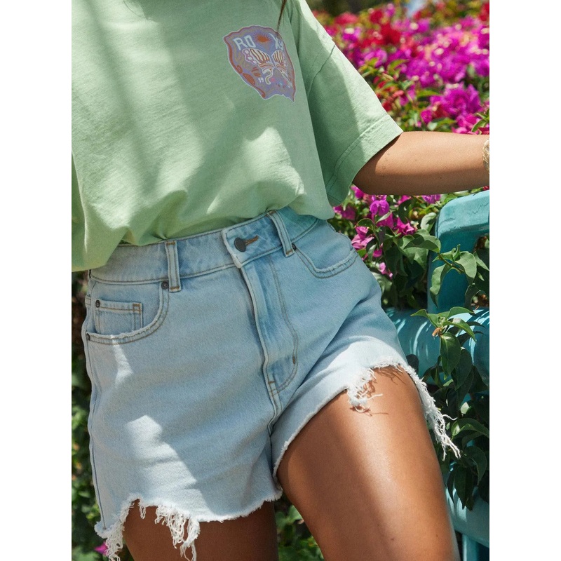 Womens Eva Denim Shorts